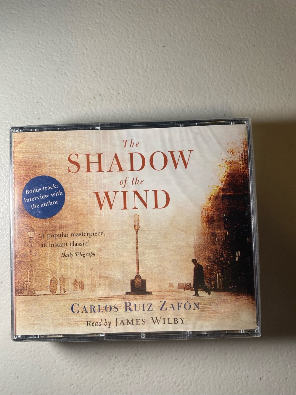 The Shadow of the Wind Audio CD - Brown Cover